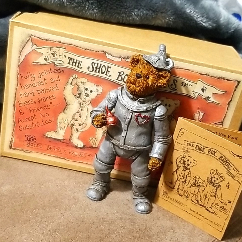 Tin Man 🐻 Boyds Bears Shoe Box